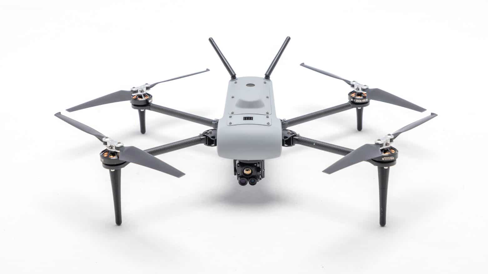 MI-1 tactical UAS | silent aerial surveillance - foldable military drone