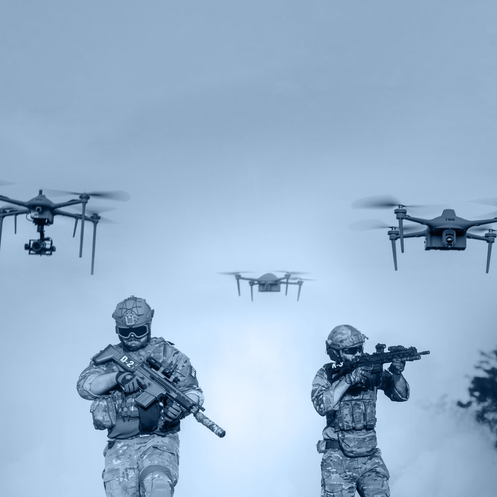 Military ISTAR Drones Martlet Series for defence, police and security